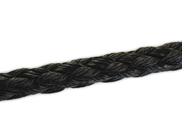 Шнур плетеный льнопеньковый 16-прядный - фото
