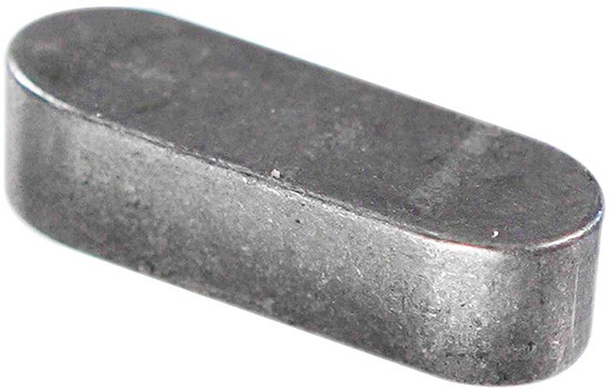 Шпонка 4х4х12 DIN 6885, форма А, нержавеющая сталь А4 - фото