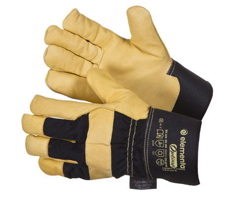 Перчатки рабочие кожаные ELEMENTA EXPERT HANDY™ FORCE plus KEVLAR® размер 10 - фото