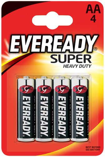 Батарейки Eveready Super Heavy Duty R6 BP4 (4 шт)