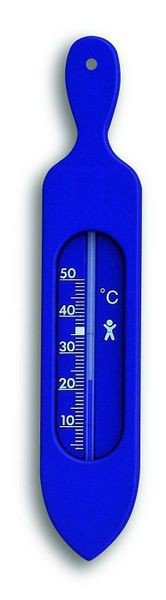 Термометр для ванной, 37 x 11 x 195 mm, голубой TFA-Dostmann - фото