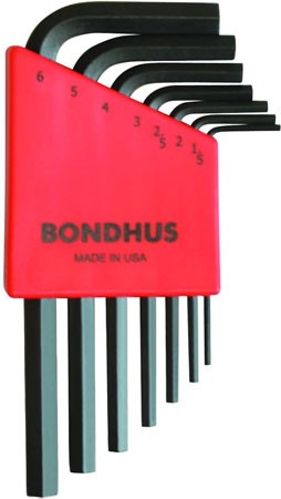 Набор шестигранных ключей (1,5-6 мм) Bondhus ProGuard 12292, 7 штук