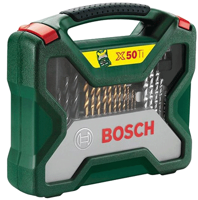 Набор принадлежностей Bosch X-Line Titanium 50 предметов (2607019327)