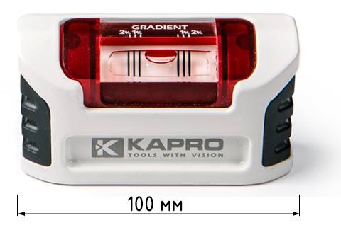 Уровень строительный 100 мм KAPRO SMARTY 946M