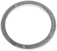 Кольцо (шайба) уплотнительное 7х15х1 мм, алюминий (10 шт)