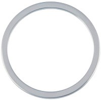 Кольцо (шайба) уплотнительное  5х10х1, алюминий (10 шт)