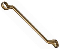 Ключ гаечный накидной изогнутый 75°, 9х11 мм STAYER ТЕХНО 27130-09-11
