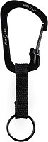 Карабин-брелок Nite Ize SlideLock KeyRing CSLW3-01-R6, размер 3, черный