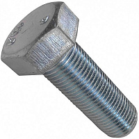 Шестигранный болт с полной мелкой резьбой DIN 961 (ISO 8676) класс прочности 10.9, оцинкованная сталь