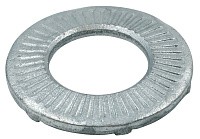 Шайба контактная рифленая с зубцами 88129 form M, оцинкованная сталь