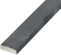 Сталь фасонная профилированная полоса 6х4 мм, 1 м.п., сталь Ст45
