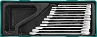 Набор ключей гаечных комбинированных трещоточных в ложементе, 8-19 мм, 12 предметов Jonnesway W45112SP 