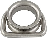 D-образное кольцо с коушем 815012, нержавеющая сталь А4