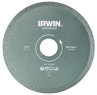 Диск алмазный по керамике IRWIN Continuous (мокрая резка)