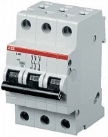Автоматический выключатель ABB S203-C25 (3-полюсной)