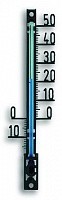 Уличный термометр, черный 278 x 14 x 104 mm TFA-Dostmann