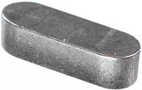 Шпонка 10х8х50 DIN 6885, форма А, нержавеющая сталь А4