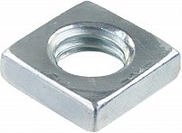 Гайка квадратная DIN 562, оцинкованная сталь