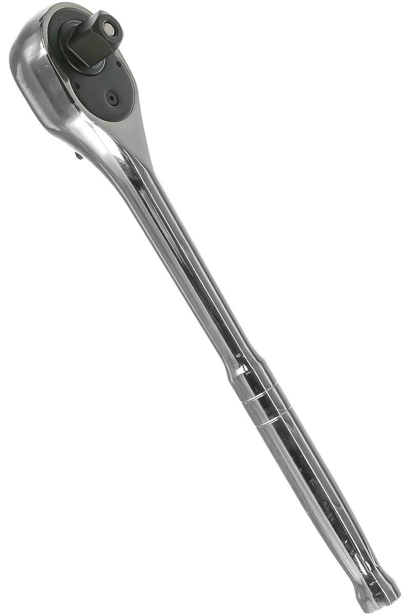 Трещотка 1/2"DR, 36 зубцов, с металлической ручкой Jonnesway R2904A - фото