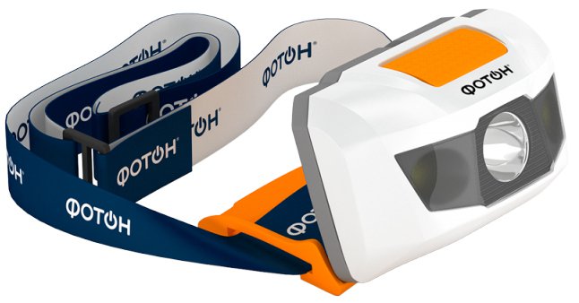 Налобный светодиодный фонарь ФОТОН SH-500 (1Вт), белый - фото