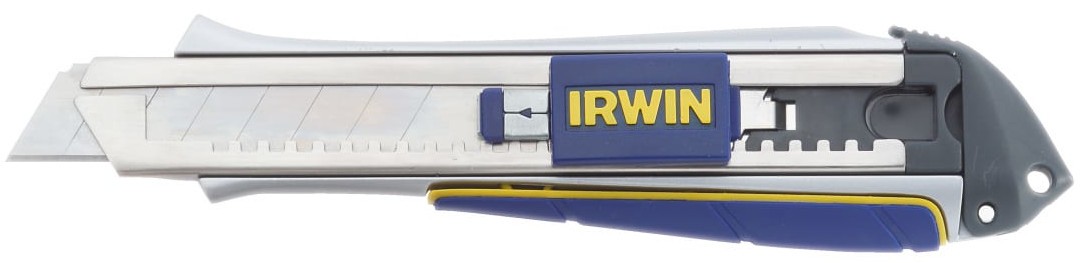 Нож с отламывающимися лезвиями 9 мм IRWIN ProTouch Snap-Off 10504555 - фото