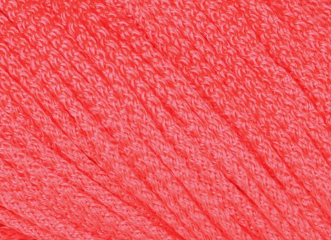 Шнур полипропиленовый 4 мм, плетеный с сердечником (красный) - фото