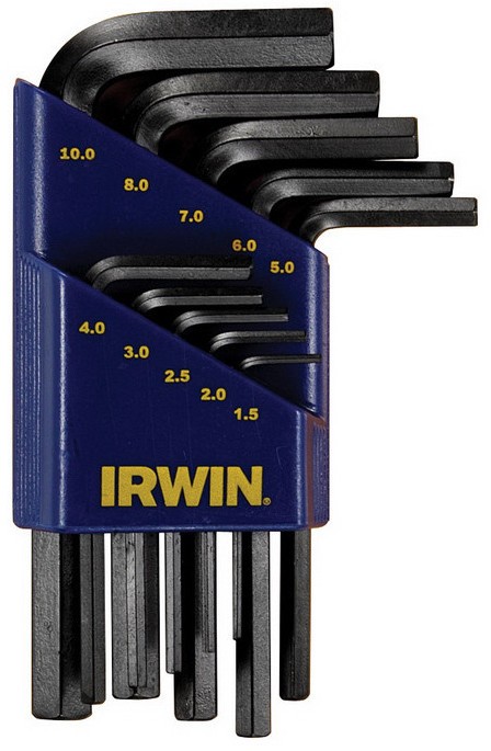 Набор шестигранных ключей (1,5-10 мм) IRWIN T10755 - фото