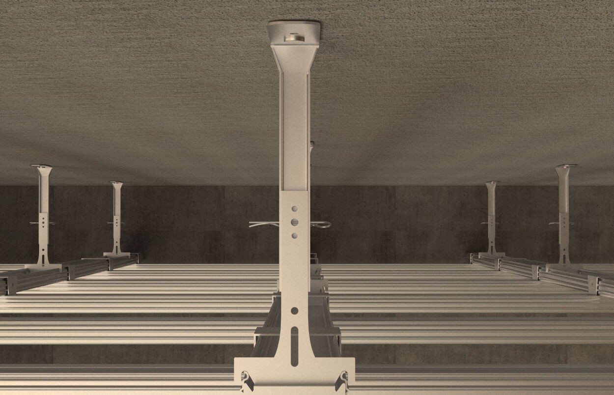 Анкер-клин потолочный Fischer FDN II, оцинкованная сталь - фото