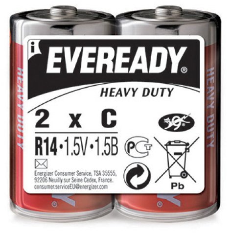 Батарейки Eveready Heavy Duty R14 SW2 (2 шт)