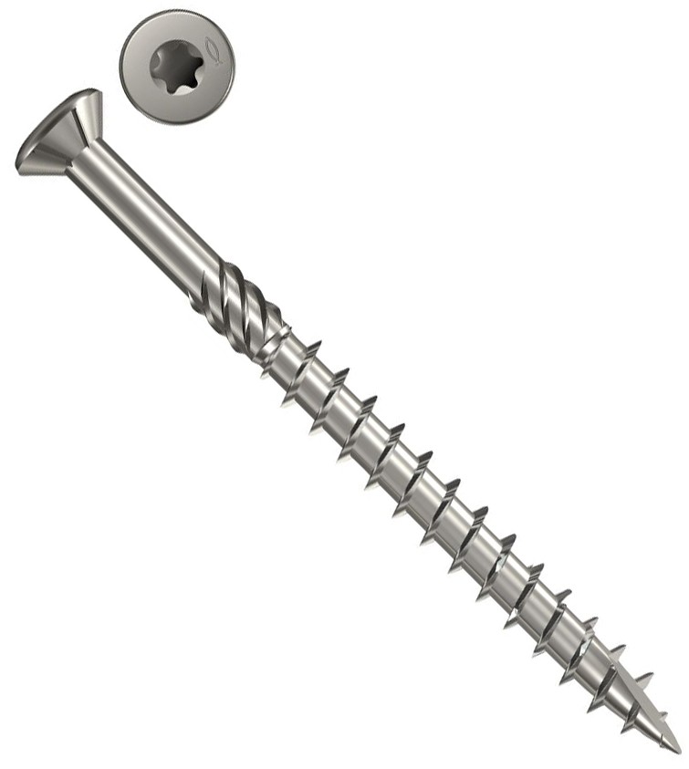 Саморез для террасной доски 5,0х60 Fischer FTS-ST A2P 660608 ...