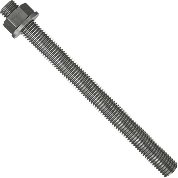 Шпилька резьбовая анкерная FIS A M12х160 мм Fischer 090451, нержавеющая сталь А4 - фото
