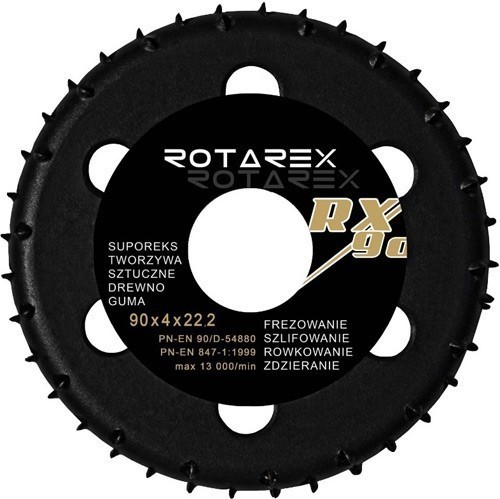 Диск-фреза Rotarex RX 90х20х22,23 мм (619601) - фото