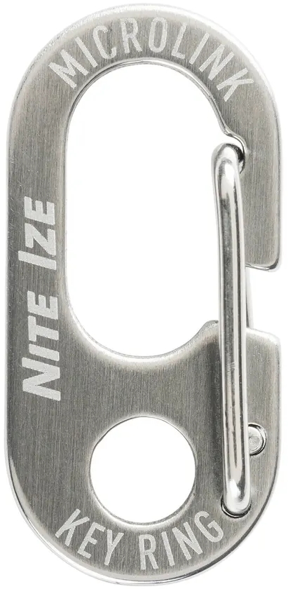 Брелок для ключей Nite Ize Keyring Microlink RL-11-R3, нержавеющая сталь - фото