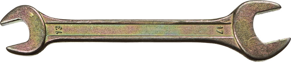 Рожковый гаечный ключ 13 х 17 мм, DEXX 27018-13-17 - фото