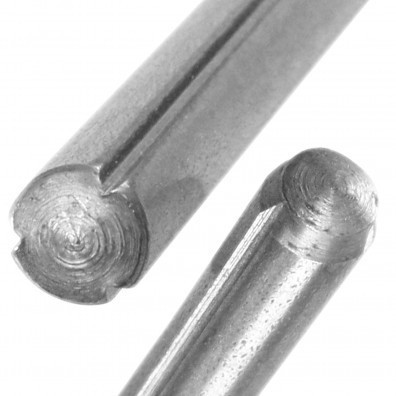 Штифт цилиндрический с насечками DIN 1473, нержавеющая сталь А1 - фото