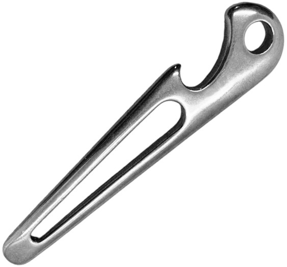 Такелажный ключ для скоб 5 мм 8977, нержавеющая сталь А4 - фото