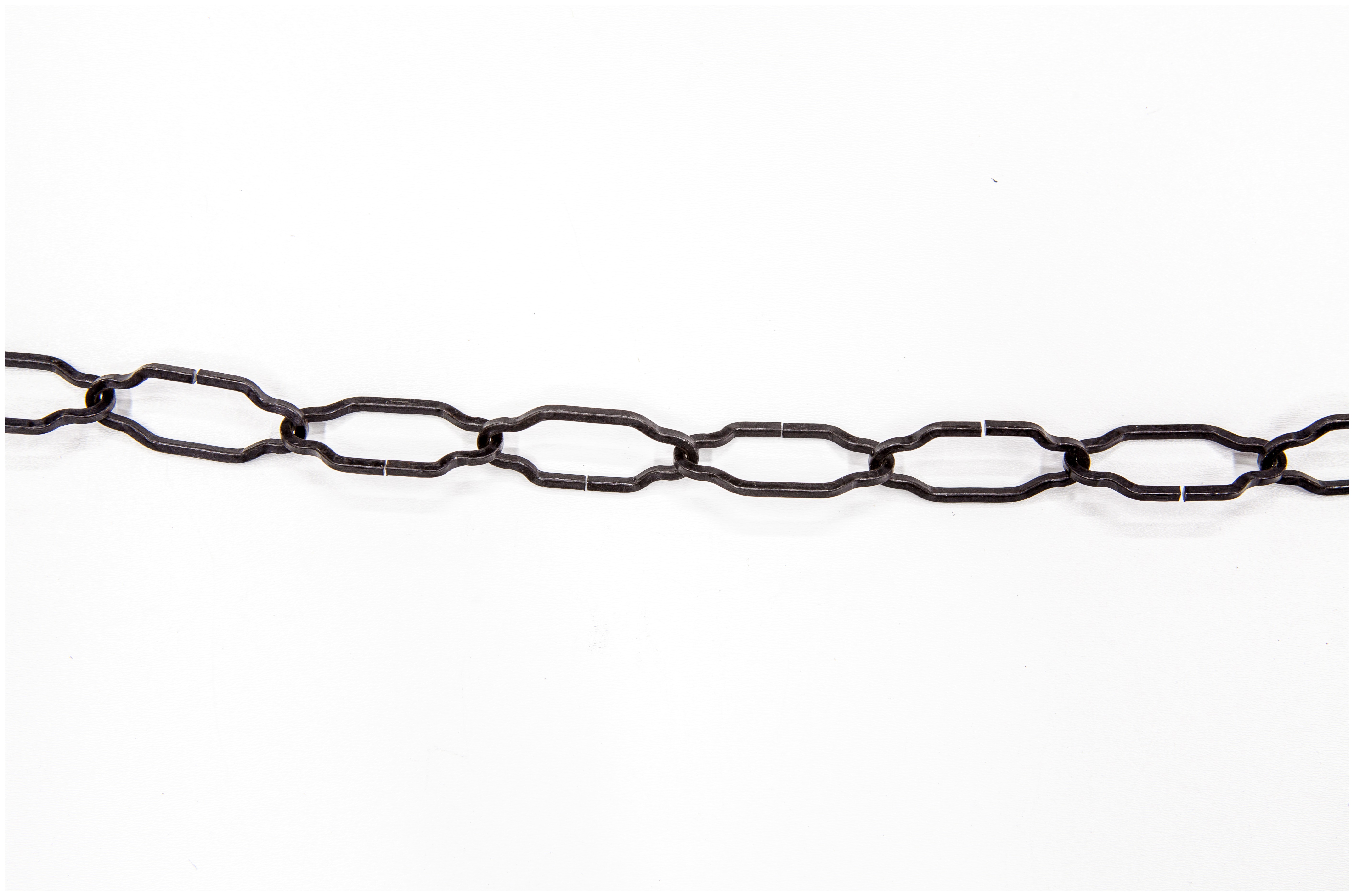 Цепь декоративная стальная 2,5 мм "Готическая" Goralmet 111427, черная - фото