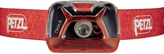 Налобный светодиодный фонарь Petzl Tikka, красный - фото