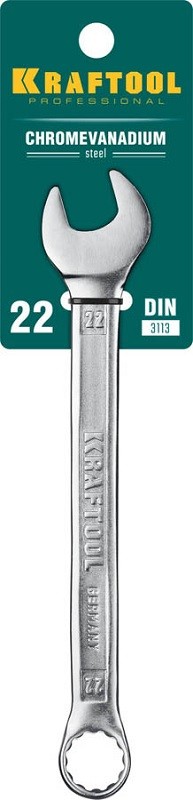 Комбинированный гаечный ключ 22 мм, KRAFTOOL 27079-22 - фото