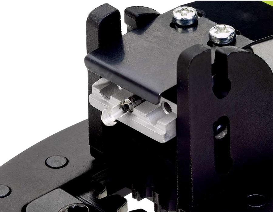 Пресс-клещи для контактов TE-Micro-Timer 3 гнезда 0,2 - 1 мм² Rennsteig PEW 6 RE-61600331, воронёная сталь - фото