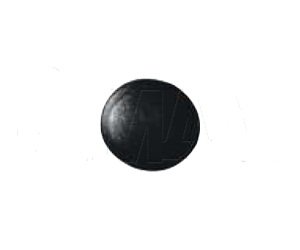 Заглушка для конфирмата под крестообразный шлиц, черная - фото