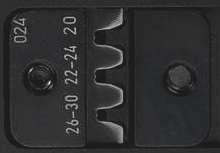 Пресс-клещи для контактов Molex-Micro-Fit 3 гнезда 0,05 - 0,52 мм² Rennsteig PEW 6 RE-61602431, воронёная сталь - фото