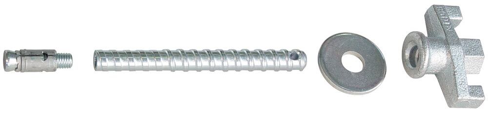 Комплект крепежа для установок алмазного сверления FDBB 16/200 Set Fischer 554060, оцинкованная сталь - фото
