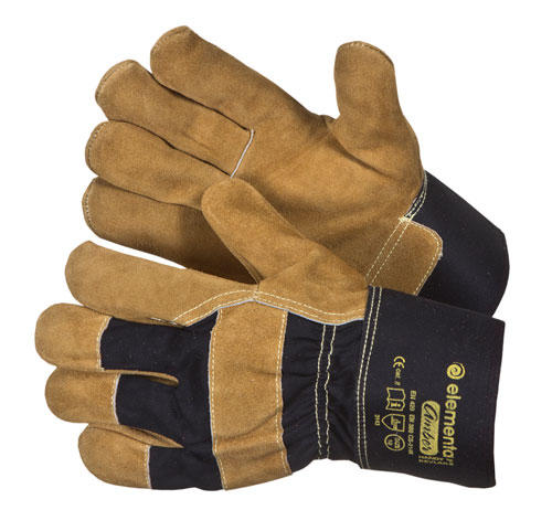 Перчатки рабочие кожаные ELEMENTA EXPERT HANDY™ KEVLAR® размер 11 - фото