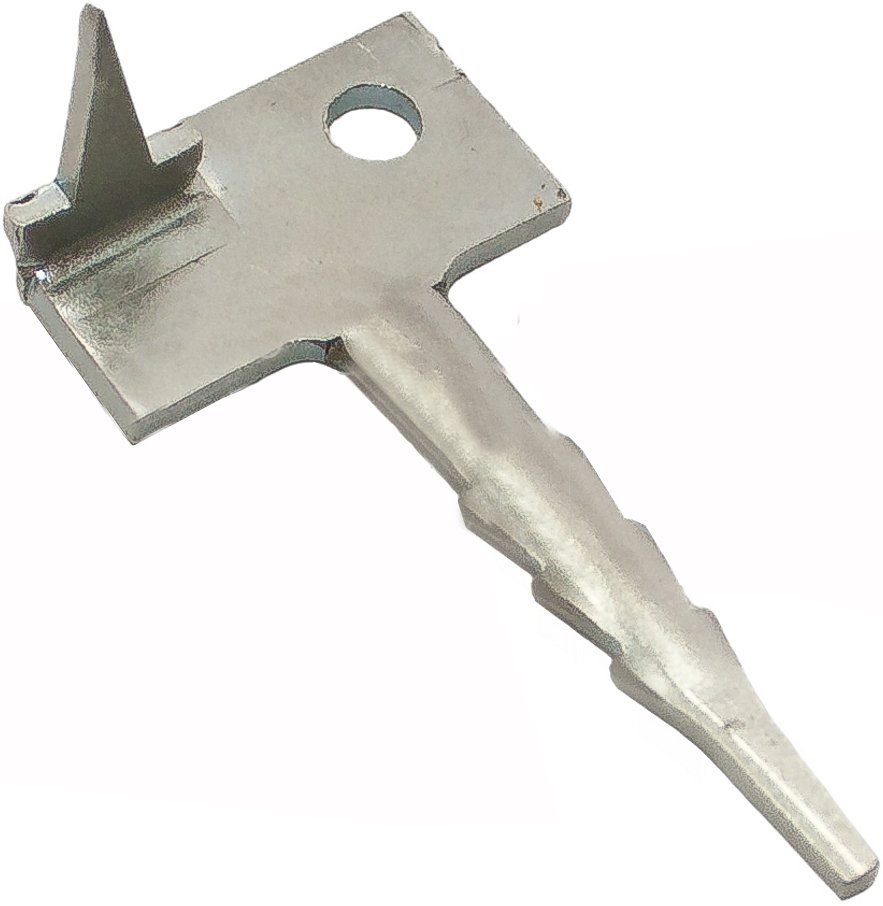 Ключ террасный КТЦ ДекТай, оцинкованная сталь - фото