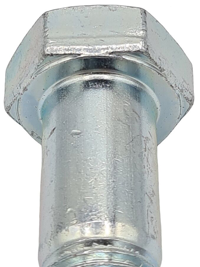 Болт шестигранный с неполной резьбой DIN 931, класс прочности 8.8 Reyher, оцинкованная сталь - фото