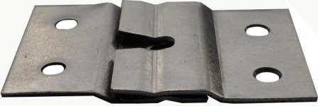 Крепеж Дуплекс ДекТай 40х40 мм, нержавеющая сталь - фото