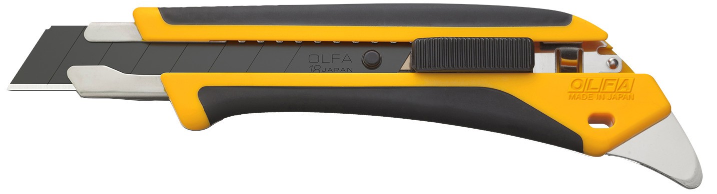 Нож X-design с фиксатором AUTOLOCK 18 мм OLFA OL-L5-AL