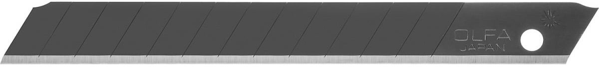 Сегментированное лезвие Excel Black 9 мм OLFA OL-ABB-10B, 10 шт - фото