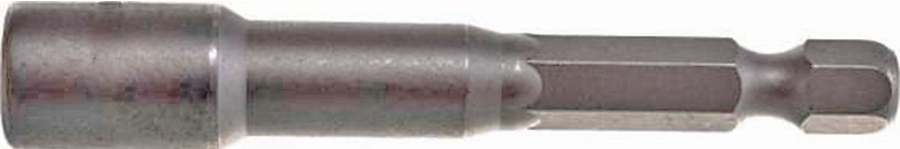 Бита магнитная с торцевой головкой под внешний шестигранник SW6 длина 65 мм, F1/4" Wera We-073503, сталь - фото